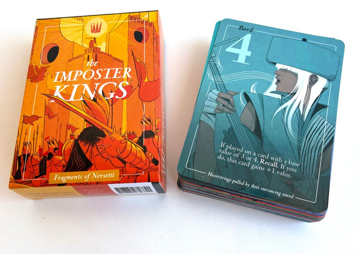 The Imposter Kings: Fragments of Nersetti box and cards